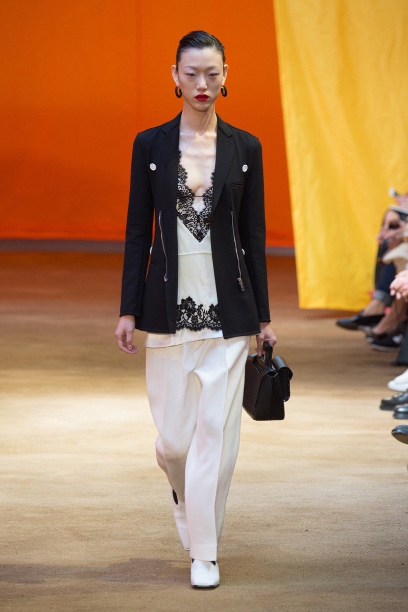 ジャケット Celine Celine Blazer Celine Wool Black Zipper Blazer With Button 2016 Collection