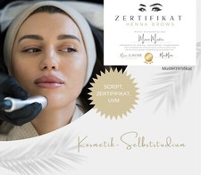 6x Kosmetische Schulung Ihrer Wahl als Selbststudium inkl Zertifikate