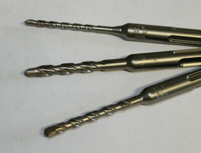 SDS Plus + Bohrer Ø 4 5,5 6,5mm 110mm Mauer Steinbohrer Betonbohrer 2 schneidig