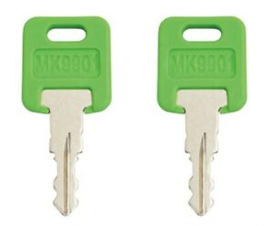 RV MK9901（2pk） Fits Fastec FIC code MK9901-6601 Green RV Key