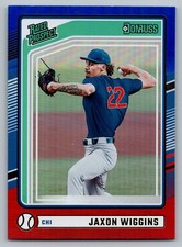 2024 Donruss #112 Jaxon Wiggins Red and Blue Chicago Cubs Free S&H
