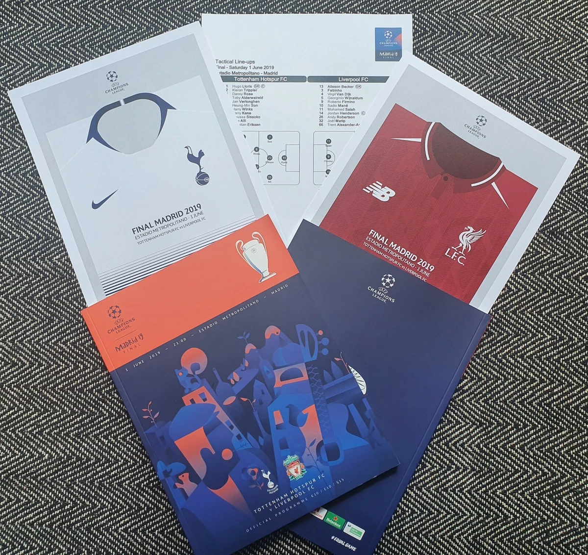 2019 champions league 2024 final programme