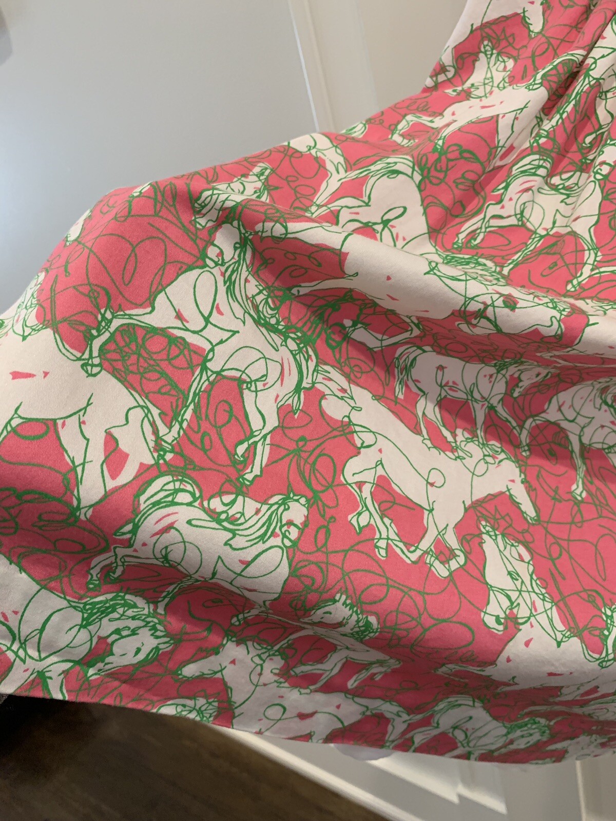 Lilly Pulitzer KENTUCKY DERBY Horse Print Strapless D… Gem