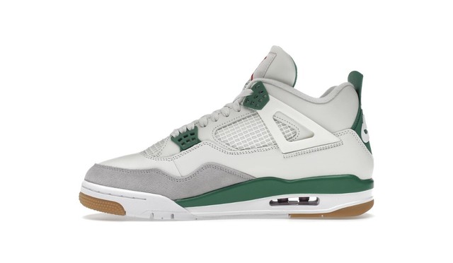 green air jordan 4s