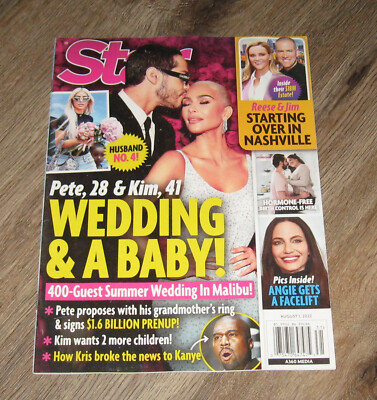 STAR 2022 magazine KIM Kardashian REESE Witherspoon KANYE WEST Angelina Jolie