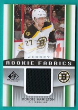 2013/14 SP Game Used Rookie Fabrics # RF-DH of Dougie Hamilton - Boston Bruins