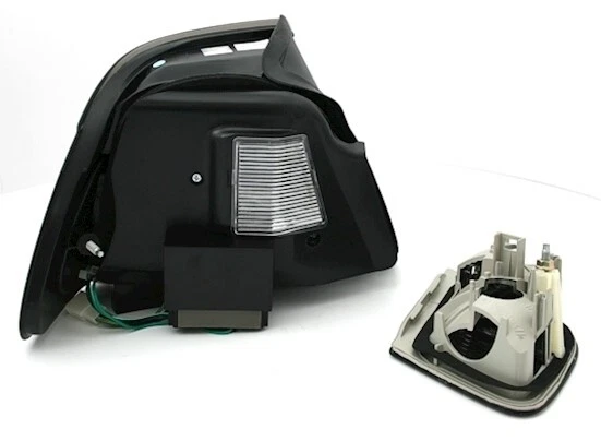 LED Rückleuchten Set in Rot Weiss für 3er BMW E46 Cabrio Heckleuchten - Bild 4 von 4