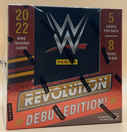 Panini 2022 Revolution WWE Wrestling Hobby Box Debut Edition *SEALED NEW*