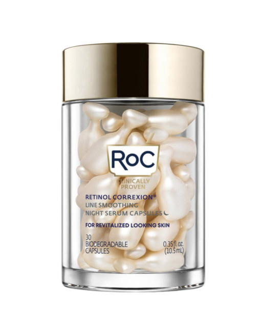 RoC RETINOL CORREXION Line Smoothing Night Serum - 30 Capsules