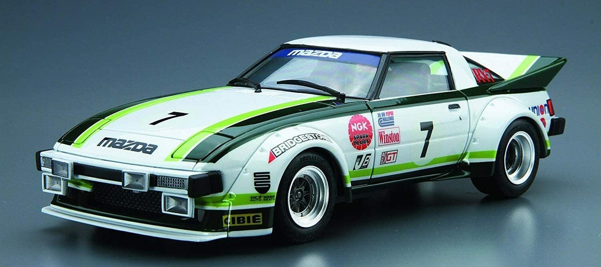 Aosima Model Kit 1/24 Mazda SA22C RX-7 Daytona 1979 from Japan