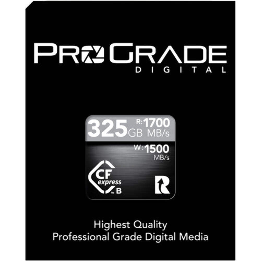 Prograde Digital PGCFX325GCPNA 325GB CFexpress 2.0 Type B Prograde Digital PGCFX325GCPNA 325GB CFexpress 2.0 Type B
