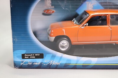 Solido Prestige 1/18 - Renault 5 1972 Orange - Réf 8185 - Occasion Boîte Défraîchie