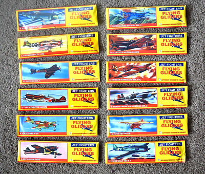 WW2 World War 2 12 x Toy Foam Gliders War Planes Spitfire