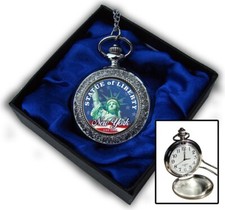 Statue of Liberty pocket watch