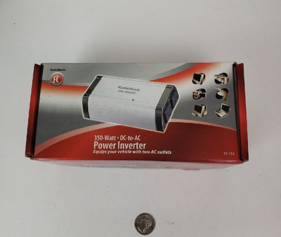 NIB: Radio Shack 350 Watt Power Inverter 22-155 Travel Camping Vehicle