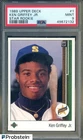 1989 Upper Deck Star Rookie #1 Ken Griffey Jr Mariners RC HOF PSA 9 MINT