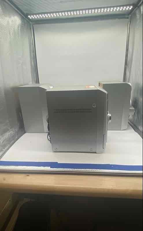 Panasonic SB-AK330 5 CD Changer Dual Cassette Mini Shelf Stereo Speaker ...