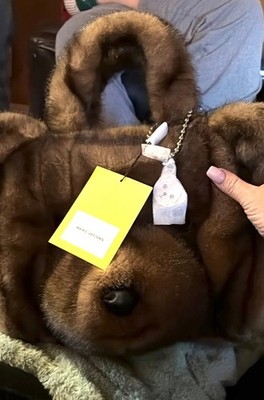 Marc Jacobs The Tote Bag medium limited release and rare The Teddy Bear Tote 