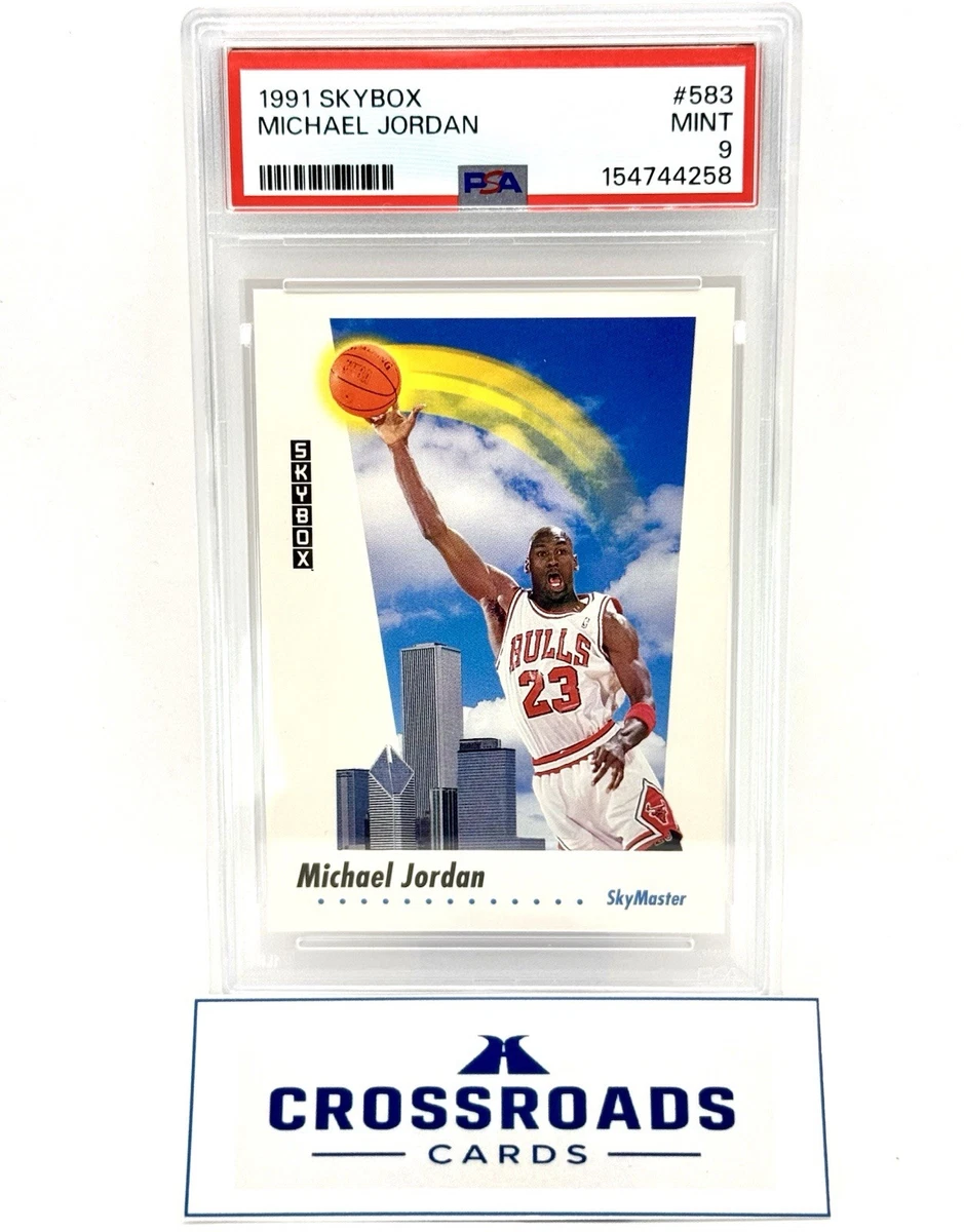 SkyBox Michael Jordan 9 Graded Basketball Sports Trading Cards