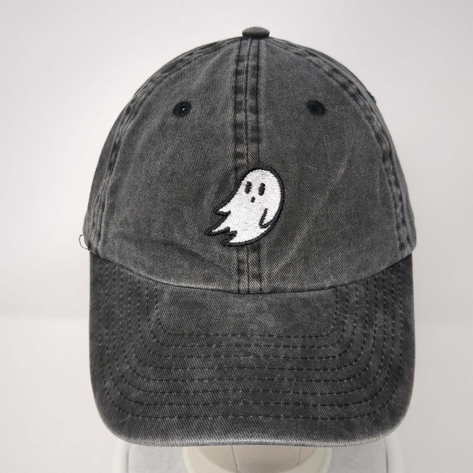 Ghost Slideback Baseball Cap Gray One Size Adjust… - image 2