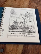 Wunderschöne Briefmarkensammlung im Album  "Schiffe" Originalpreis über 250DM +