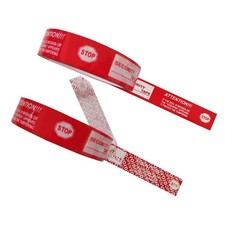 2 PCS Total Transfer Tamper Evident Security Packing Tape 1 Inch x 55 Yards