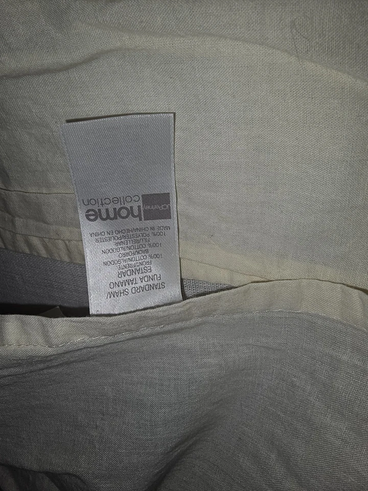 set of 2 J.C. Penny Country Core pillow cases Shams - Image 3 of 3