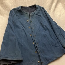 Antique Late 1800 s Civil War Wool Cape 1884 Overcoat
