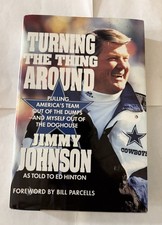 SIGNED by NFL Hall of Fame Coach Jimmy Johnson 