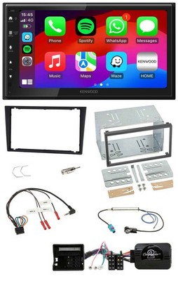 Kenwood Steering Wheel USB DAB 2DIN Bluetooth Car Stereo For Vauxhall Corsa C Tigra Vectra C