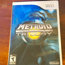 Nintendo Metroid Prime Trilogy Nintendo Wii Complete w/ Manual NTSC-U/C 2009