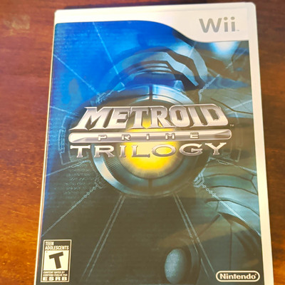 Nintendo Metroid Prime Trilogy Nintendo Wii Complete w/ Manual NTSC-U/C 2009