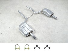 Endtopf rechts links NEU für Audi A4 1.8 T quattro B6 B7 Avant Auspuff + Anbaut.