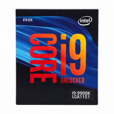 Intel Core i9-9900K 9th Gen 8-Core 3.6GHz LGA1151 Unlocked CPU 16MB
