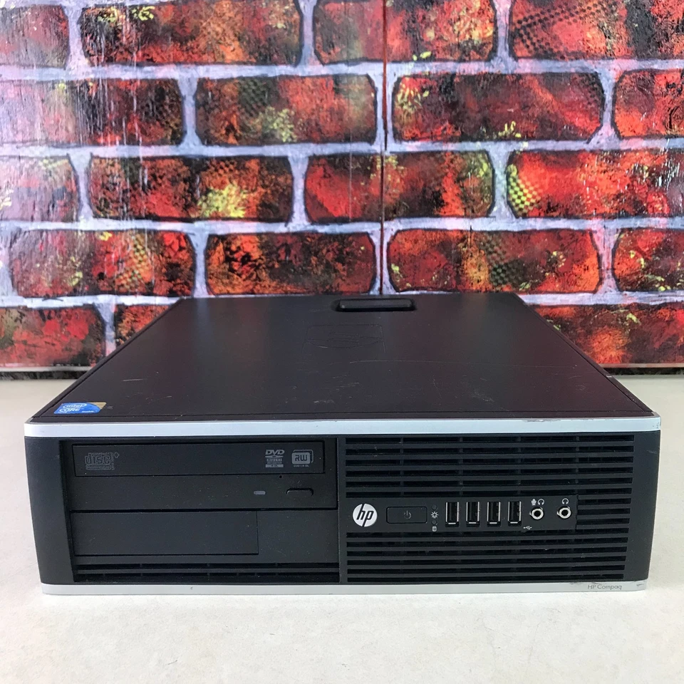 HP Compaq Desktop PC SFF i5-2400 3.10GHz 8GB Ram (Windows 7 Pro 64-Bit) - Image 3 of 4