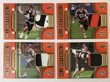 2011 Upper Deck MLL Materials Premium Series Denver Outlaws Relic Patches