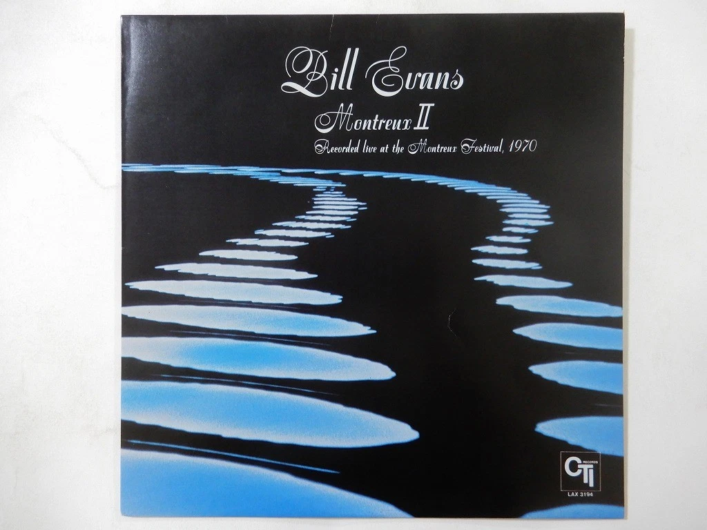 Bill Evans Montreux II CTI Records LAX 3194 Japan  VINYL LP