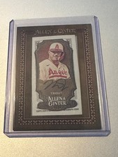 2024 Mike Trout Topps Allen & Ginter Mini Baseball Auto 