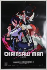Chainsaw Man the Movie - original DS movie poster 27x40 2025 US Domestic Anime