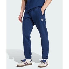 Adidas Originals Trefoil Essentials Fleece Jogger Pants Blue IA4835 Men's Small