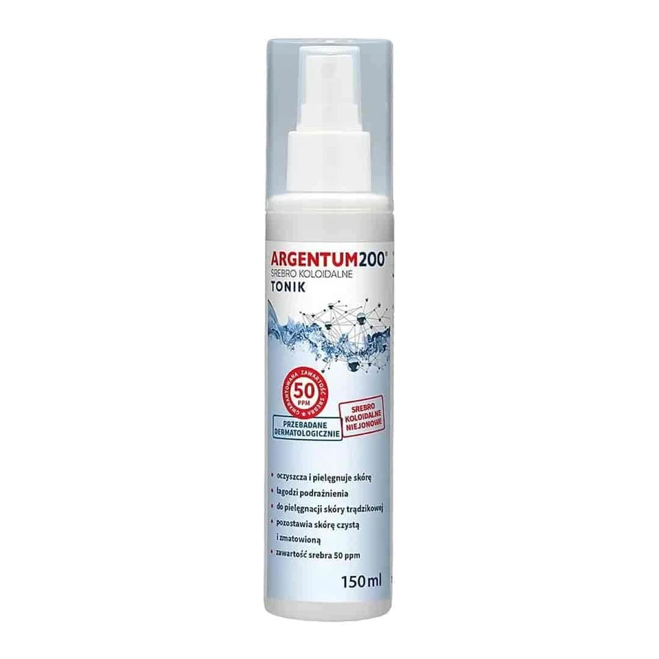 Aura Herbals Srebro Koloidalne 50 ppm Argentum200 150 ml - Photo 1/1