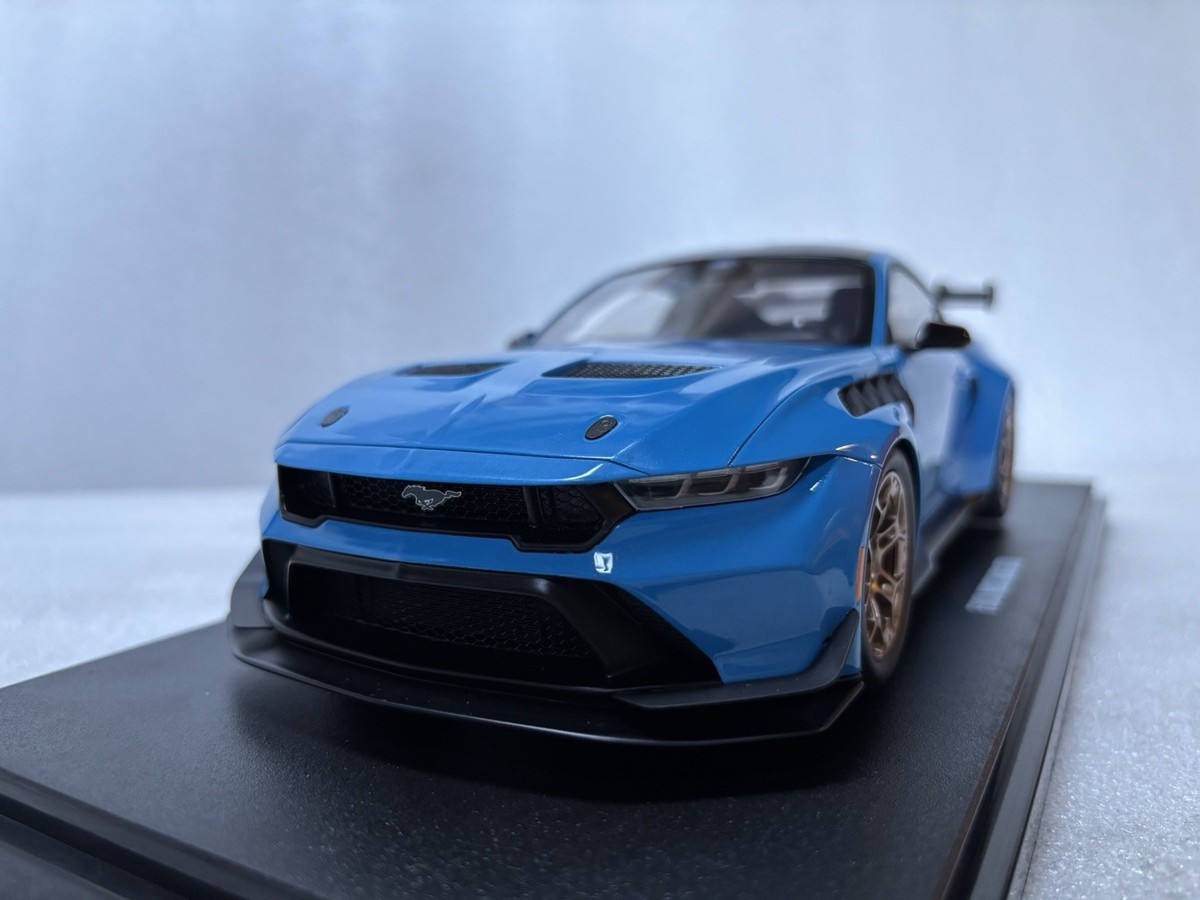 1/18 GT Spirit 2024 Ford Mustang GTD Grabber Blue Limited Edition