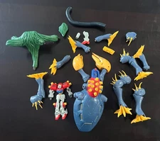 Vintage 2003 Bandai Mobile Suit Fighter G Gundam Dark Devil Gundam Armor