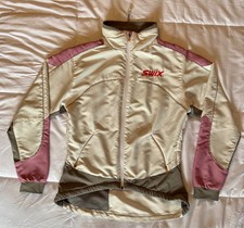 Swix Women’s Softshell Nordic Ski Jacket Medium - White/Mauve - Windproof XC