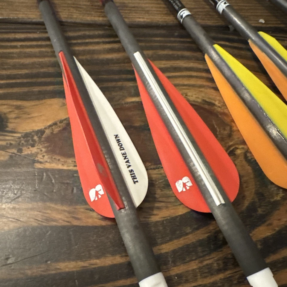 5 láser punta dorada II + 3 Easton Power + 2 pernos de ballesta Bloodsport + cabezas anchas Foto 2 de 4