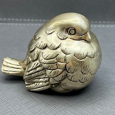 MUSEUM QUALITY ANCIENT ROMAN SOLID SILVER BIRD STATUE 300-400AD