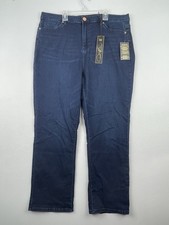 DG2 by Diane Gilman Virtual Stretch Denim Pocket Bootcut Jeans 16W