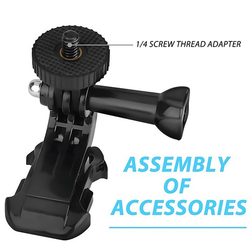 Adjustable Chest Mount Harness for Insta360 X5 X4 X3 X2 X ACE Pro ONE Black - Picture 4 of 7