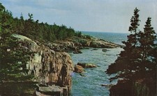 Schoodic Point Acadia National Park Maine Rocky Coast Mike Roberts Postcard