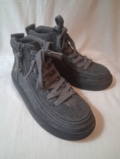 BILLY Street Footwear Kids Classic Lace High tops W/Wraparound Zipper Sz 3